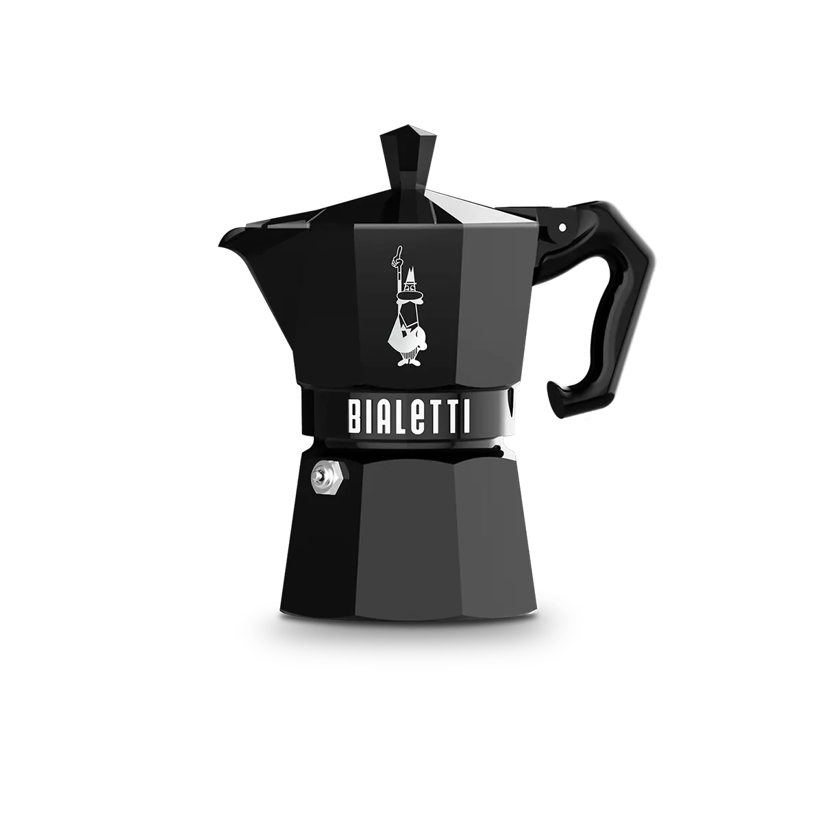 Moka Exclusive Bialetti - Linea Exclusive, Disponibile in Più Colori, Made in Italy, Design Vintage con Finitura Lucida