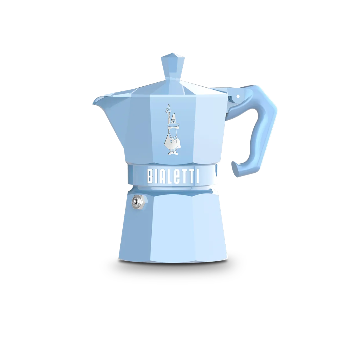 Moka Exclusive Bialetti - Linea Exclusive, Disponibile in Più Colori, Made in Italy, Design Vintage con Finitura Lucida