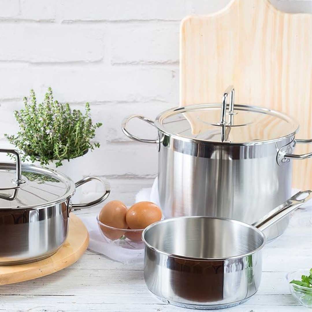 BRA Professionale Bollilatte Acciaio Inox 18/10
