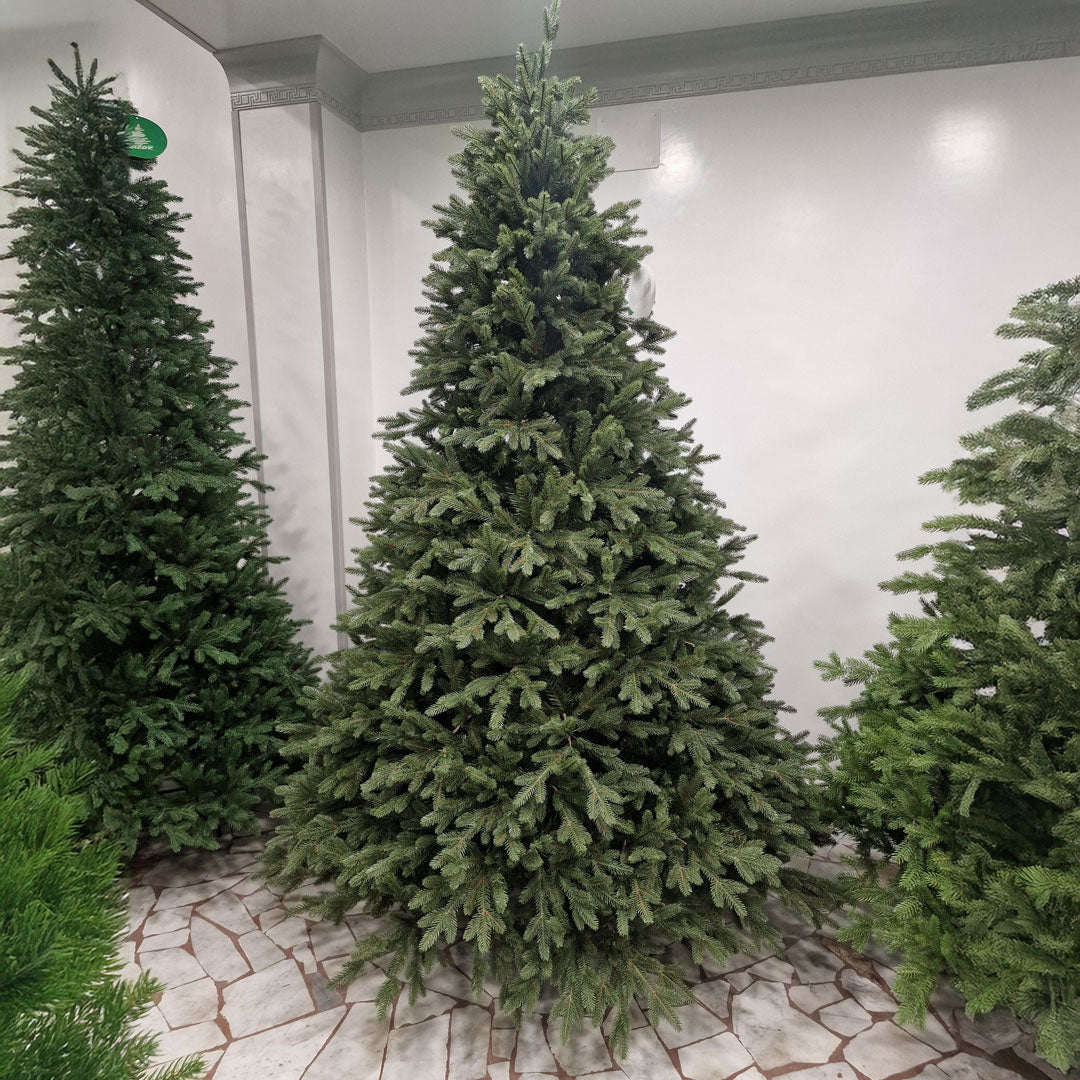 Diana Green Christmas Tree Various Sizes PVC+SILICONE 505+50% HIGH QUALITY 210 /240 CM Height