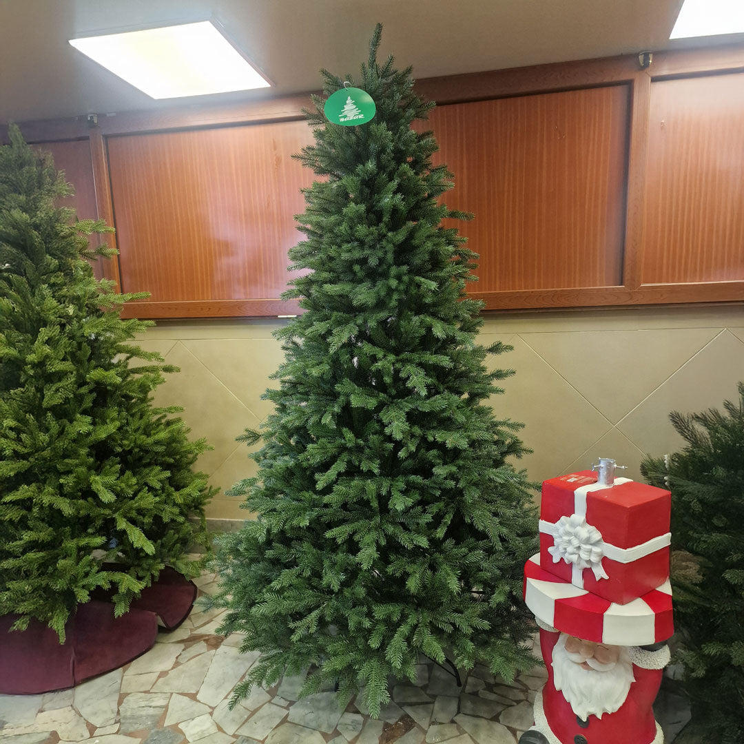 Montereal Albero di Natale 100% Silicone Alta Qualità Varie Misure 150/ 180/ 210 / 240 / 270 / 300 cm Lunghezza