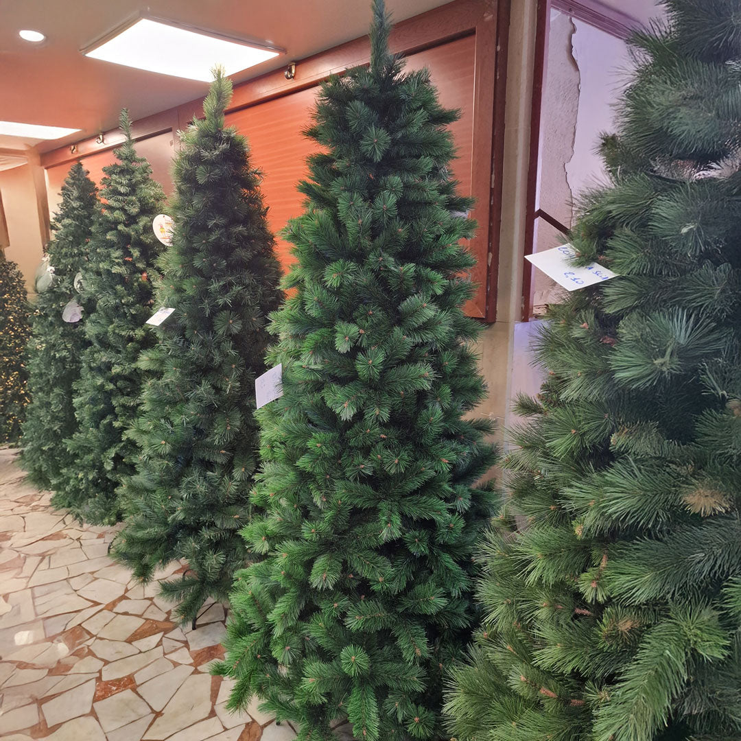 San Morris Slim PVC Christmas Tree HIGH QUALITY 210 cm Height