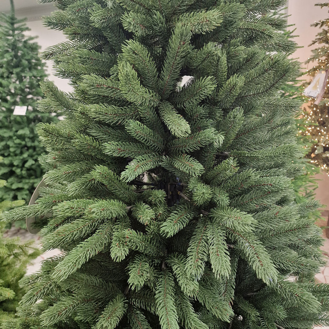 Dallas Slim Christmas Tree 100% HIGH QUALITY SILICONE 210 CM Height