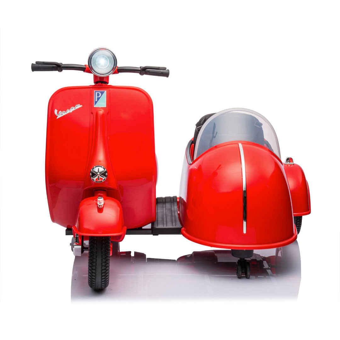 Vespa Sidecar Big Electric Motorcycle for Children 12v