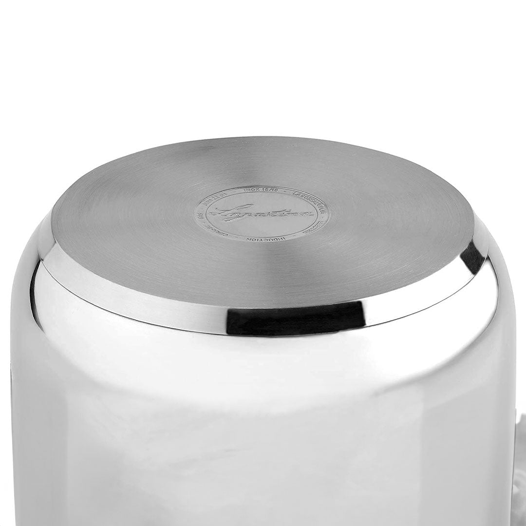 Lagostina Sfiziosa Set di Pentole Induzione, Gas e Forno in Acciaio Inox 18/10, 24 Pezzi, Fondo Lagoseal Plus Triplo Strato,