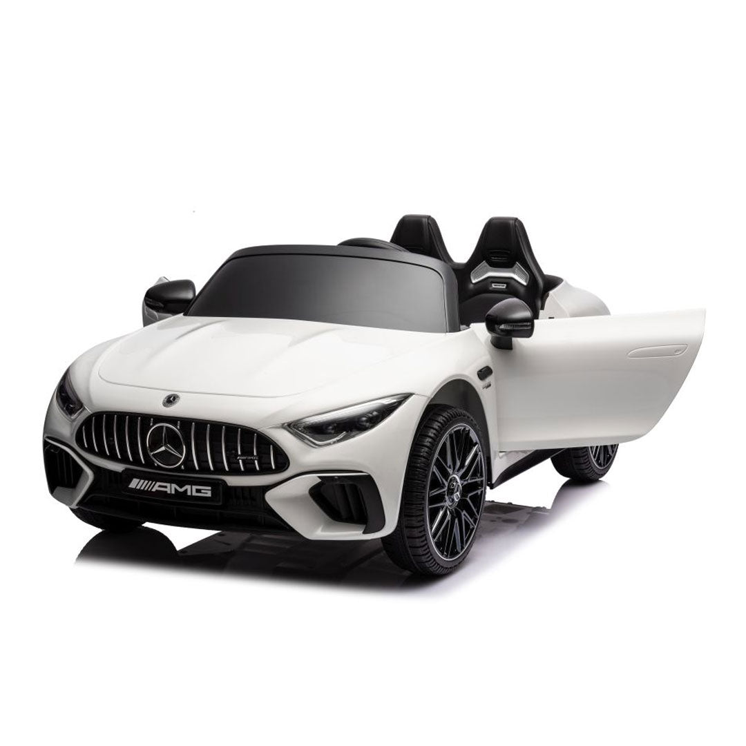 NOVITÀ Mercedes AMG SL63 Extralarge Macchina Elettrica per Bambini 24v Full Optional Potente 2 Motori da 200 Watt Ruote in Gomma