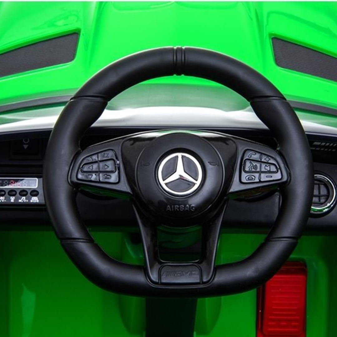 GTR MAXI Mercedes-Benz Electric Car for Children 12v New 2024 Full Optional RUBBER WHEELS