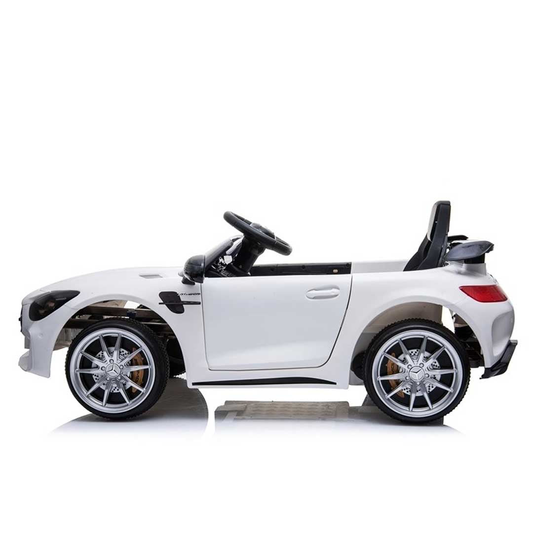 GTR MAXI Mercedes-Benz Electric Car for Children 12v New 2024 Full Optional RUBBER WHEELS
