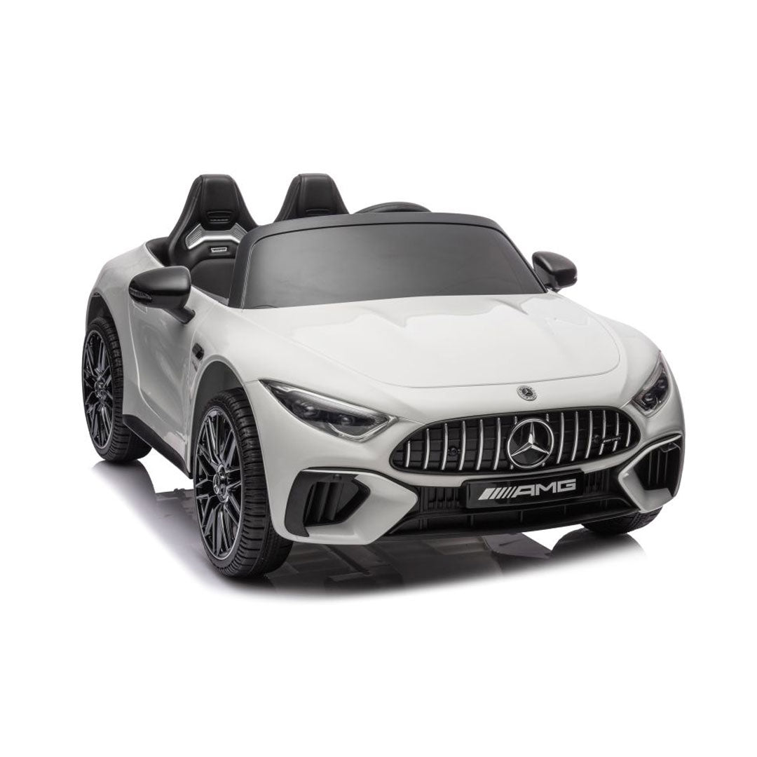 NOVITÀ Mercedes AMG SL63 Extralarge Macchina Elettrica per Bambini 24v Full Optional Potente 2 Motori da 200 Watt Ruote in Gomma