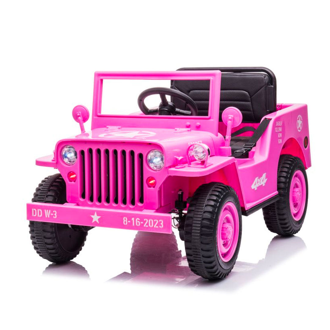 Jeep Military 4x4 Electric Car for Kids 12v