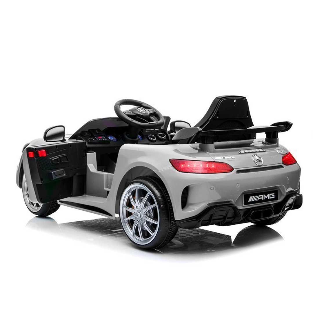 GTR MAXI Mercedes-Benz Electric Car for Children 12v New 2024 Full Optional RUBBER WHEELS
