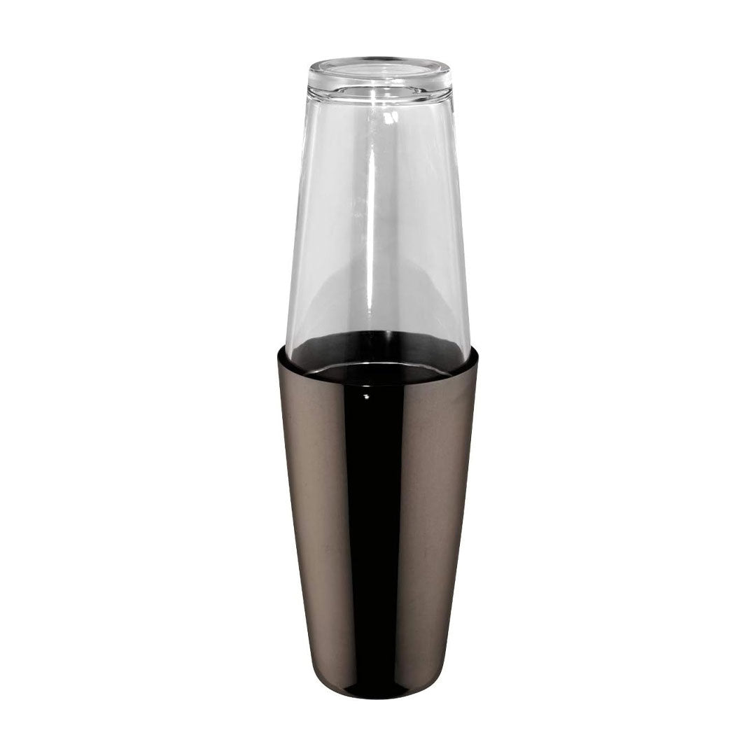 ILSA Boston Shaker with Glass 18/10 Stainless Steel