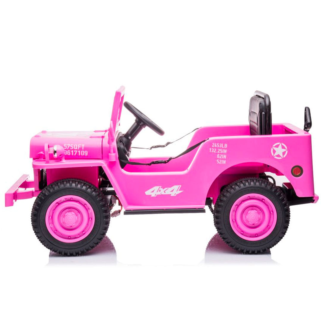 Jeep Military 4x4 Electric Car for Kids 12v