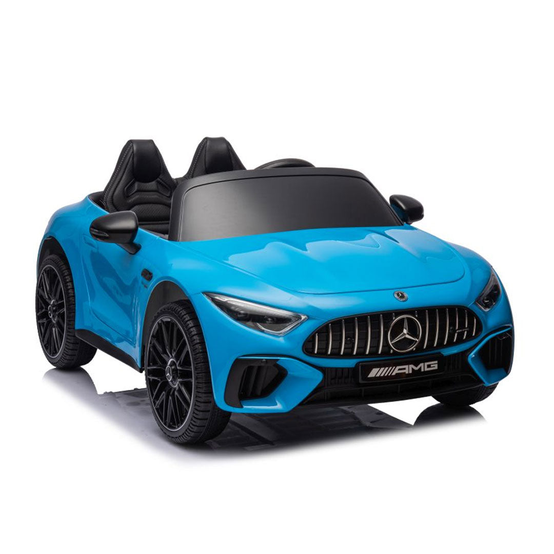 NOVITÀ Mercedes AMG SL63 Extralarge Macchina Elettrica per Bambini 24v Full Optional Potente 2 Motori da 200 Watt Ruote in Gomma