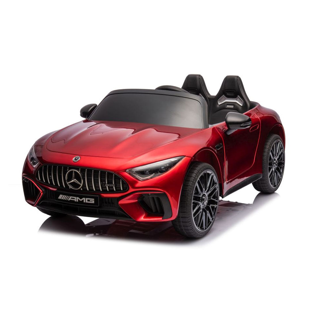NOVITÀ Mercedes AMG SL63 Extralarge Macchina Elettrica per Bambini 24v Full Optional Potente 2 Motori da 200 Watt Ruote in Gomma