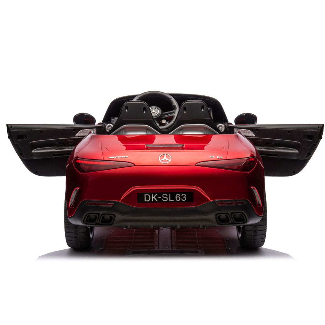 NOVITÀ Mercedes AMG SL63 Extralarge Macchina Elettrica per Bambini 24v Full Optional Potente 2 Motori da 200 Watt Ruote in Gomma