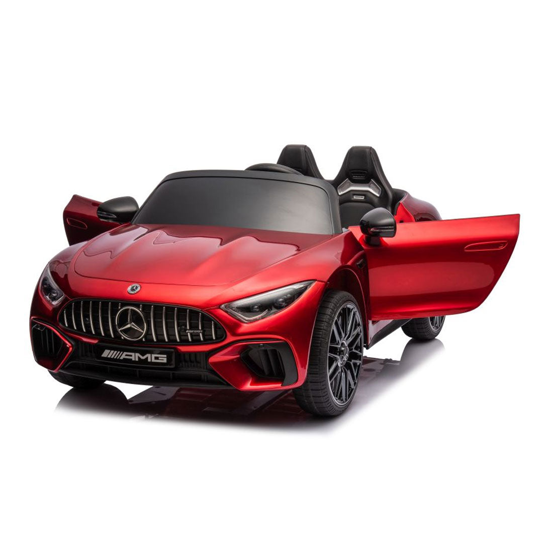 NOVITÀ Mercedes AMG SL63 Extralarge Macchina Elettrica per Bambini 24v Full Optional Potente 2 Motori da 200 Watt Ruote in Gomma