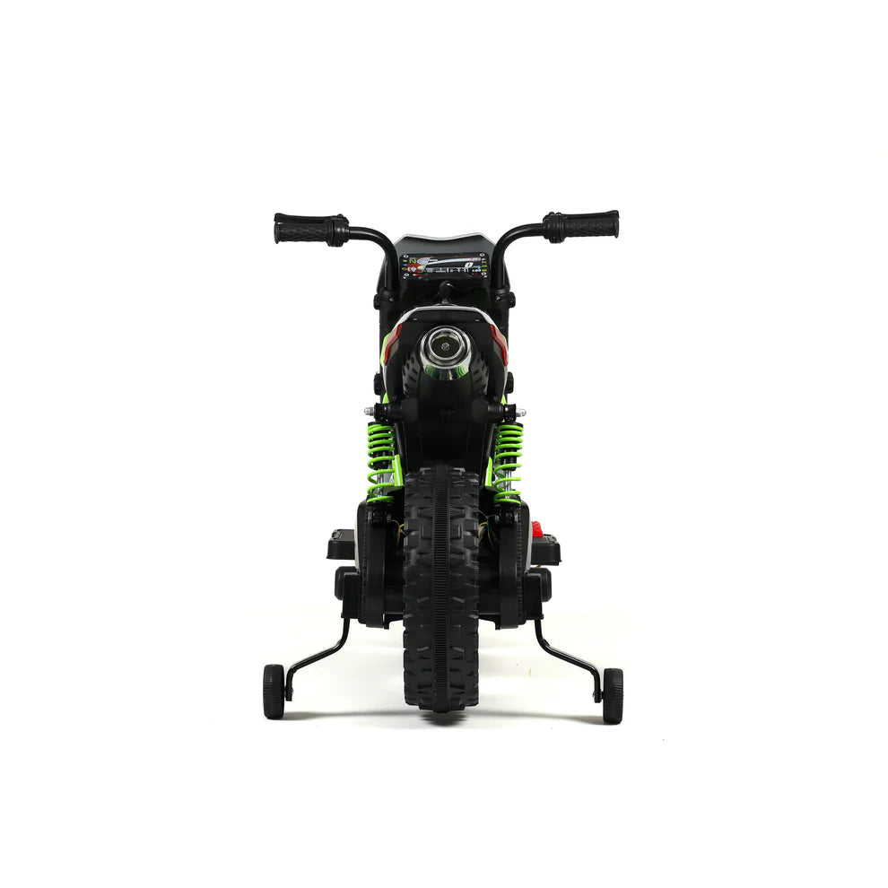 Motocross EQA 12V per Bambini “Adventure Trail” – Sospensioni Reali, Luci e Suoni
