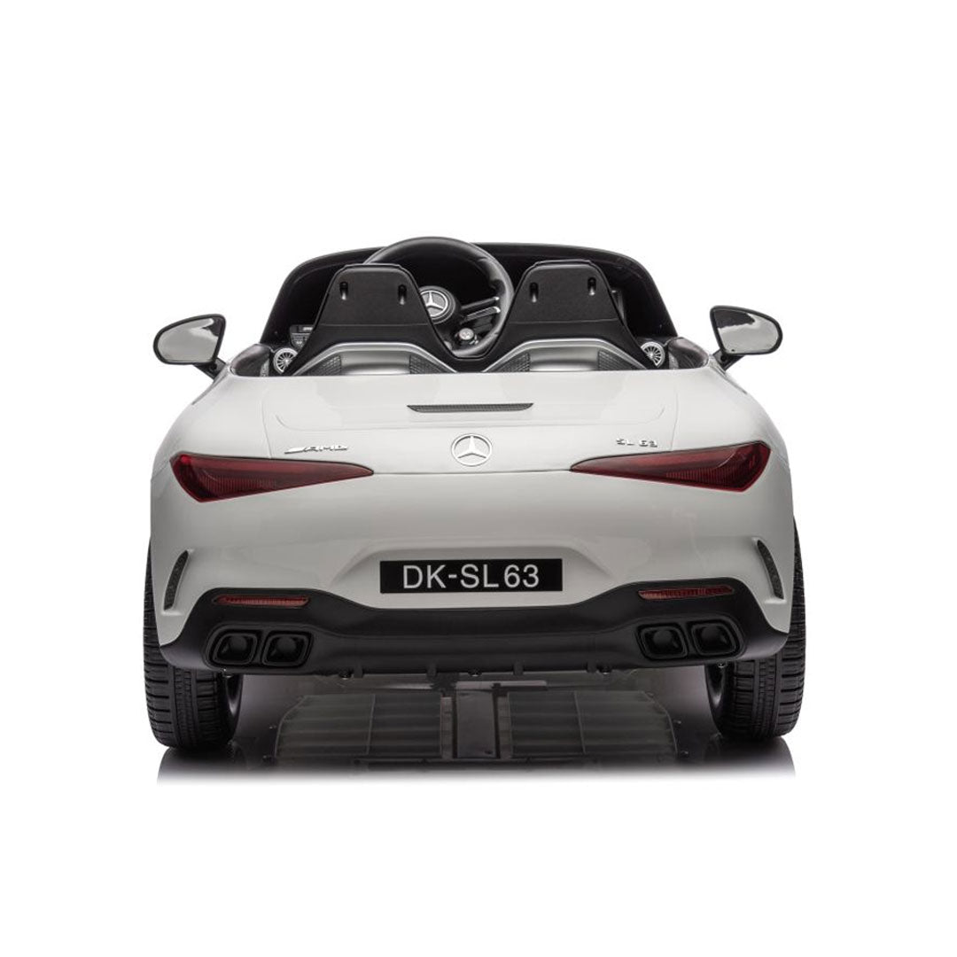 NOVITÀ Mercedes AMG SL63 Extralarge Macchina Elettrica per Bambini 24v Full Optional Potente 2 Motori da 200 Watt Ruote in Gomma