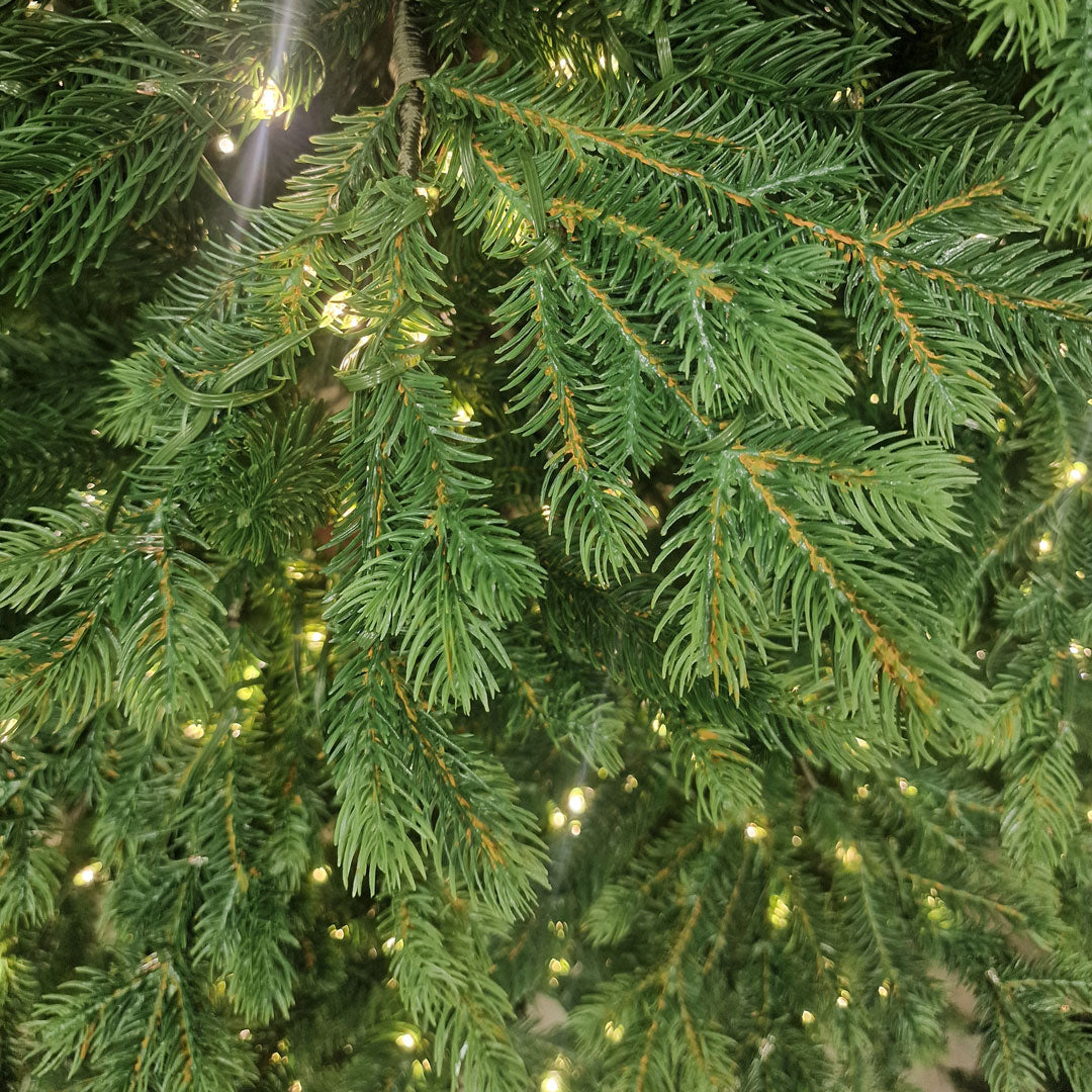 Norvegia Con e Senza Luci Incorporate Albero di Natale 100% Silicone Alta Qualità 180 / 210 / 240 cm Altezza