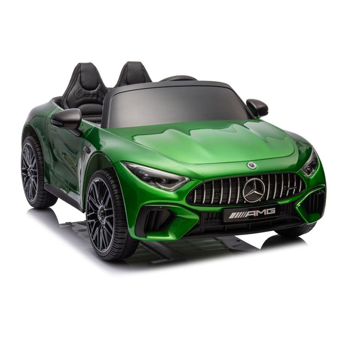 NOVITÀ Mercedes AMG SL63 Extralarge Macchina Elettrica per Bambini 24v Full Optional Potente 2 Motori da 200 Watt Ruote in Gomma