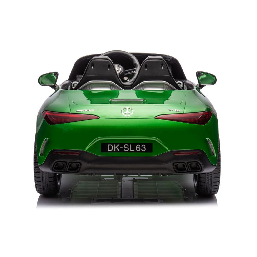 NOVITÀ Mercedes AMG SL63 Extralarge Macchina Elettrica per Bambini 24v Full Optional Potente 2 Motori da 200 Watt Ruote in Gomma