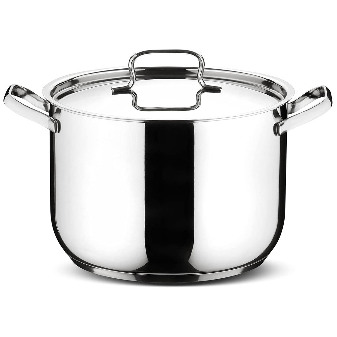 Lagostina Sfiziosa Set di Pentole Induzione, Gas e Forno in Acciaio Inox 18/10, 24 Pezzi, Fondo Lagoseal Plus Triplo Strato,