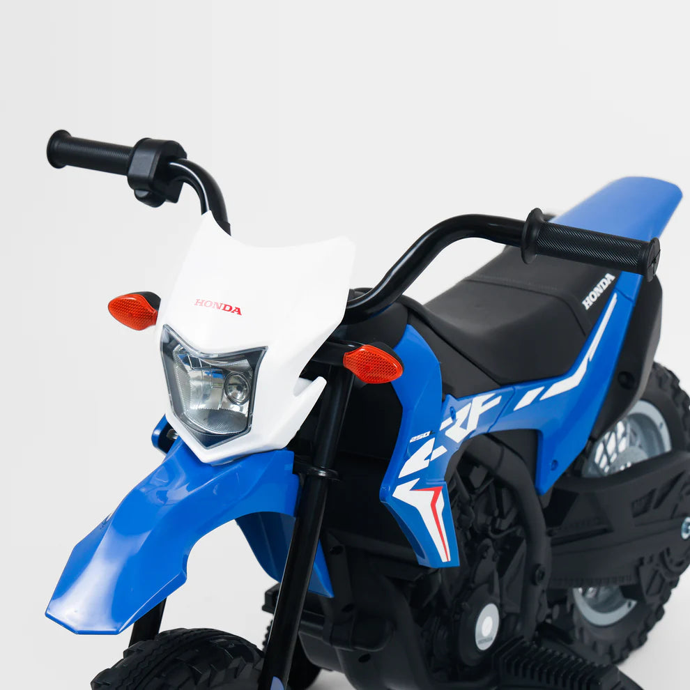 Honda CRF 250 Moto Elettrica per Bambini – Sedile in Pelle