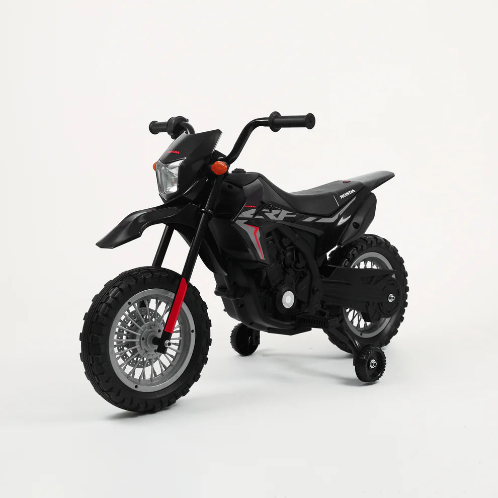 Honda CRF 250 Moto Elettrica per Bambini – Sedile in Pelle