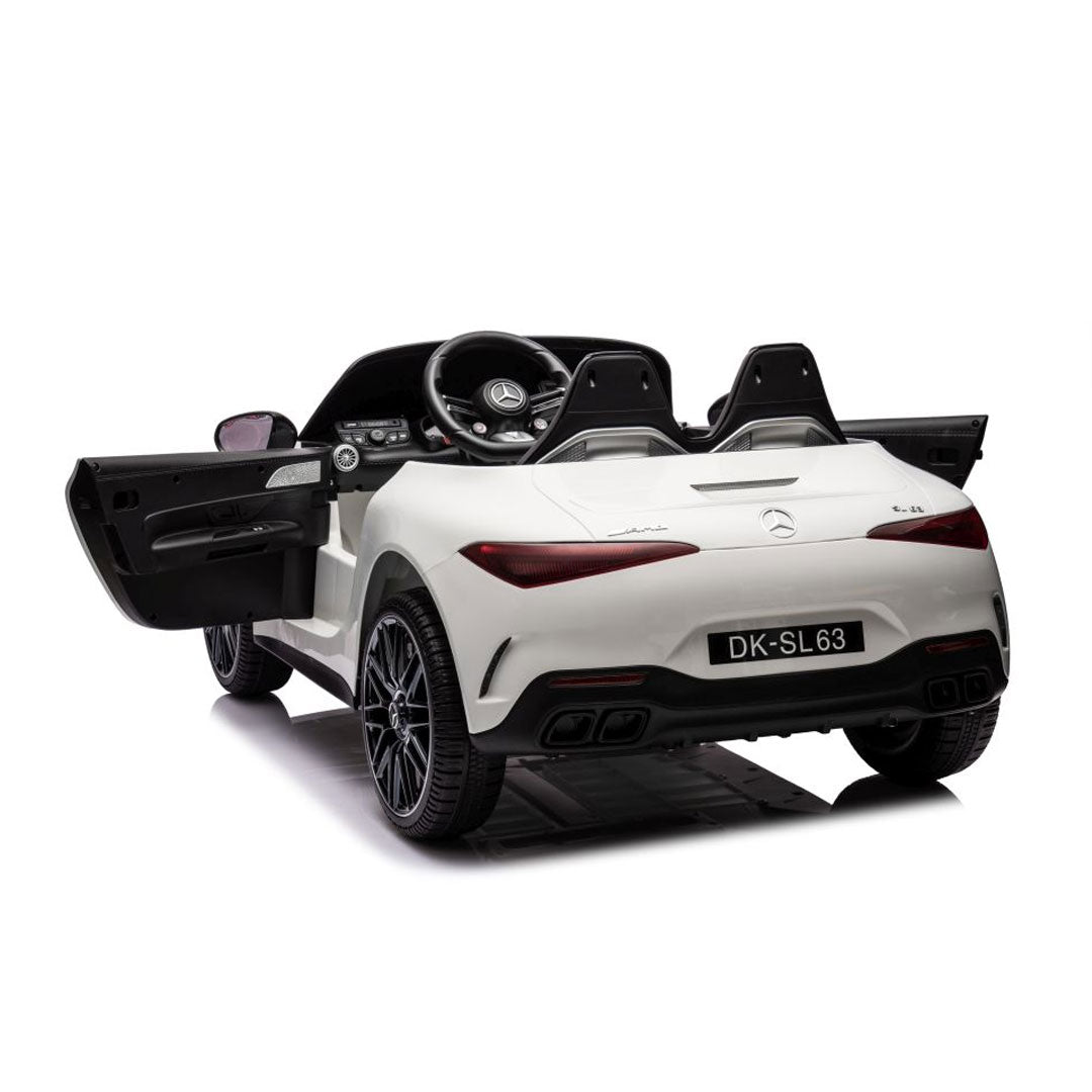 NOVITÀ Mercedes AMG SL63 Extralarge Macchina Elettrica per Bambini 24v Full Optional Potente 2 Motori da 200 Watt Ruote in Gomma