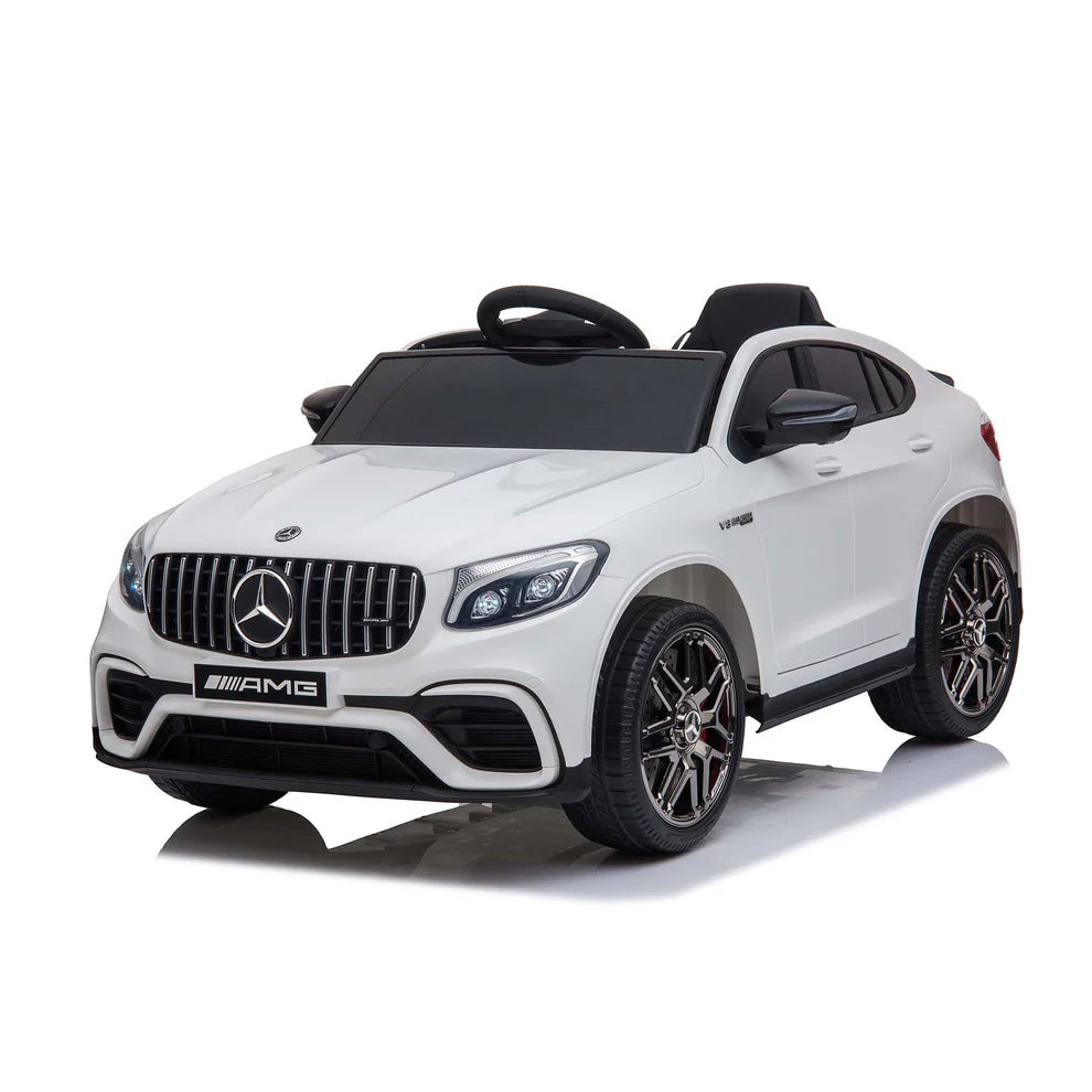 Mercedes GLC 12V per Bambini - SUV Elettrico con Licenza Ufficiale, MP4/TV, Telecomando e Sedili in Pelle