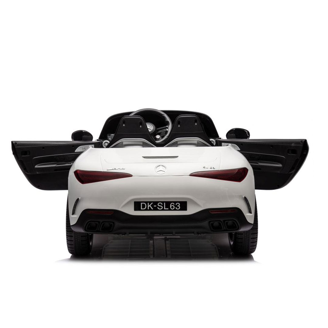 NOVITÀ Mercedes AMG SL63 Extralarge Macchina Elettrica per Bambini 24v Full Optional Potente 2 Motori da 200 Watt Ruote in Gomma