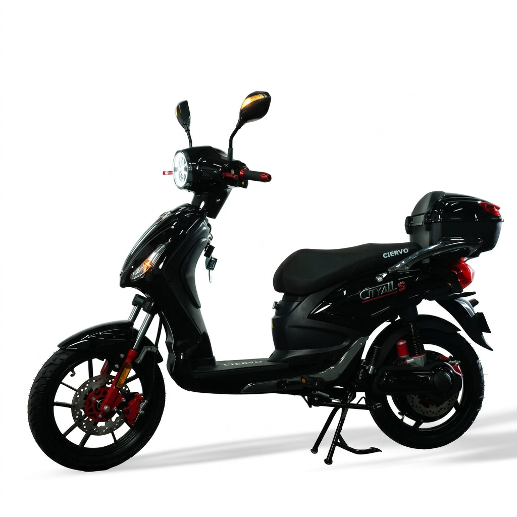 CITYALL V60 DURACEL Versione PREMIUM Scooter/Motorino Elettrico Luxury 1000W Omologato e Targabile 2 Posti con Batteria Litio 60V 31Ah – Ammortizzatori Posteriori a Gas, Autonomia fino a 60 Km, Bluetooth, NFC, Full Optional