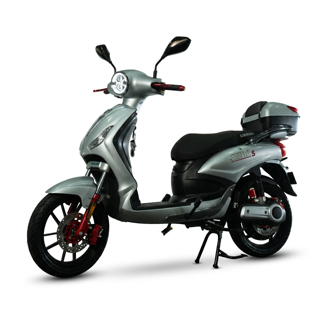 CITYALL V60 DURACEL Versione PREMIUM Scooter/Motorino Elettrico Luxury 1000W Omologato e Targabile 2 Posti con Batteria Litio 60V 31Ah – Ammortizzatori Posteriori a Gas, Autonomia fino a 60 Km, Bluetooth, NFC, Full Optional