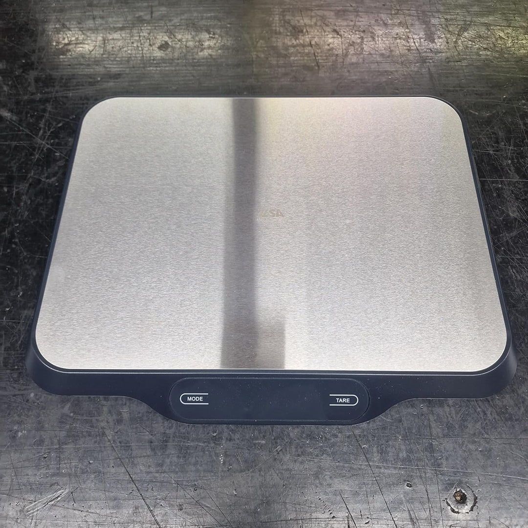ILSA Bilancia digitale da cucina professionale in acciaio 18/10 da 30 Kg con divisione 2 grammi