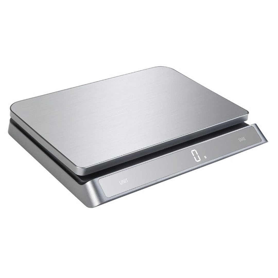 ILSA Bilancia digitale da cucina professionale in acciaio 18/10 da 15 Kg con divisione 1 grammo