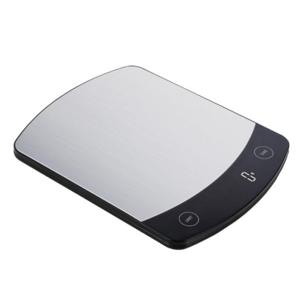 ILSA Bilancia digitale da cucina professionale in acciaio 18/10 da 10 Kg con divisione 1 grammo