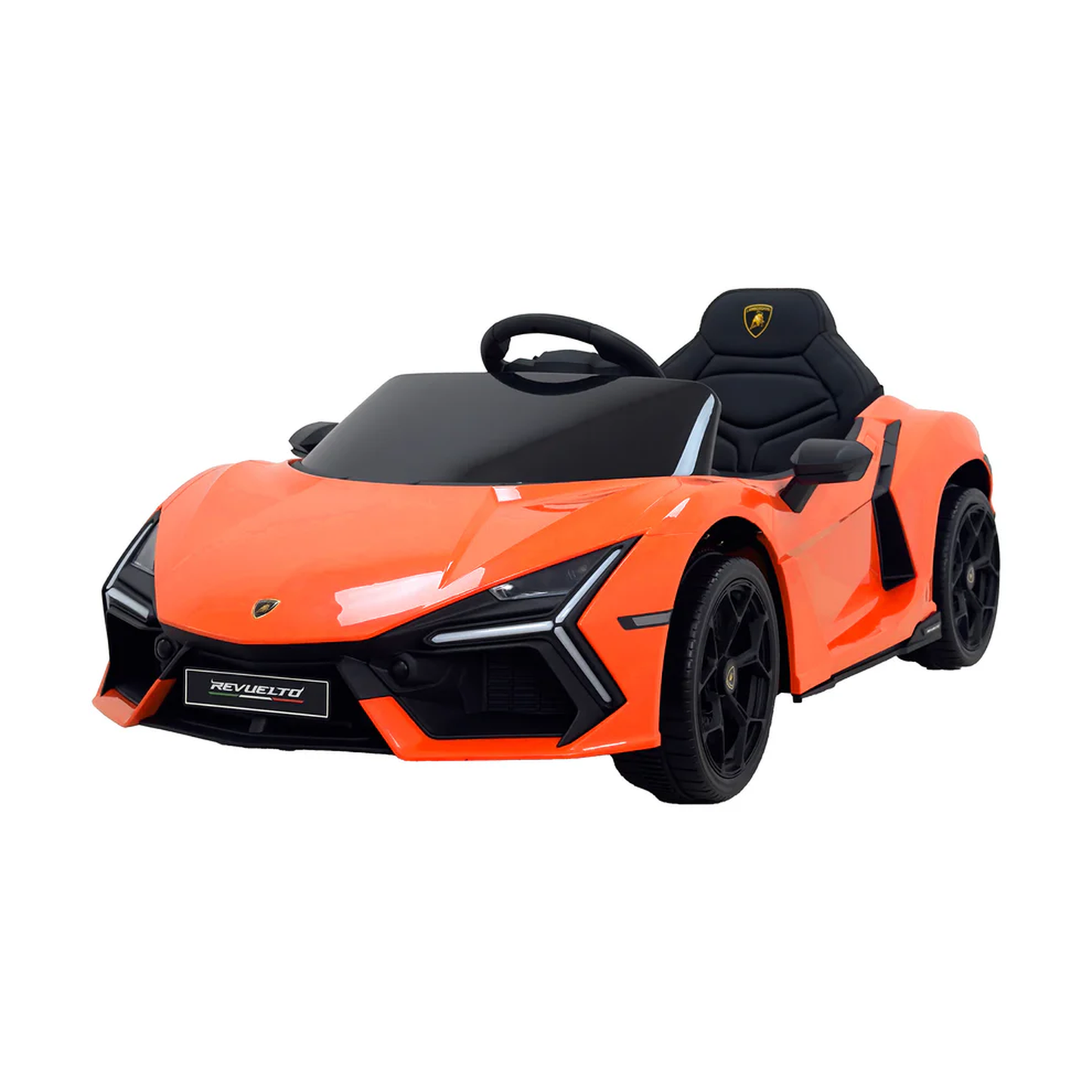 Lamborghini Revuelto per Bambini 12V – Sedili in Pelle, Telecomando e MP3/USB