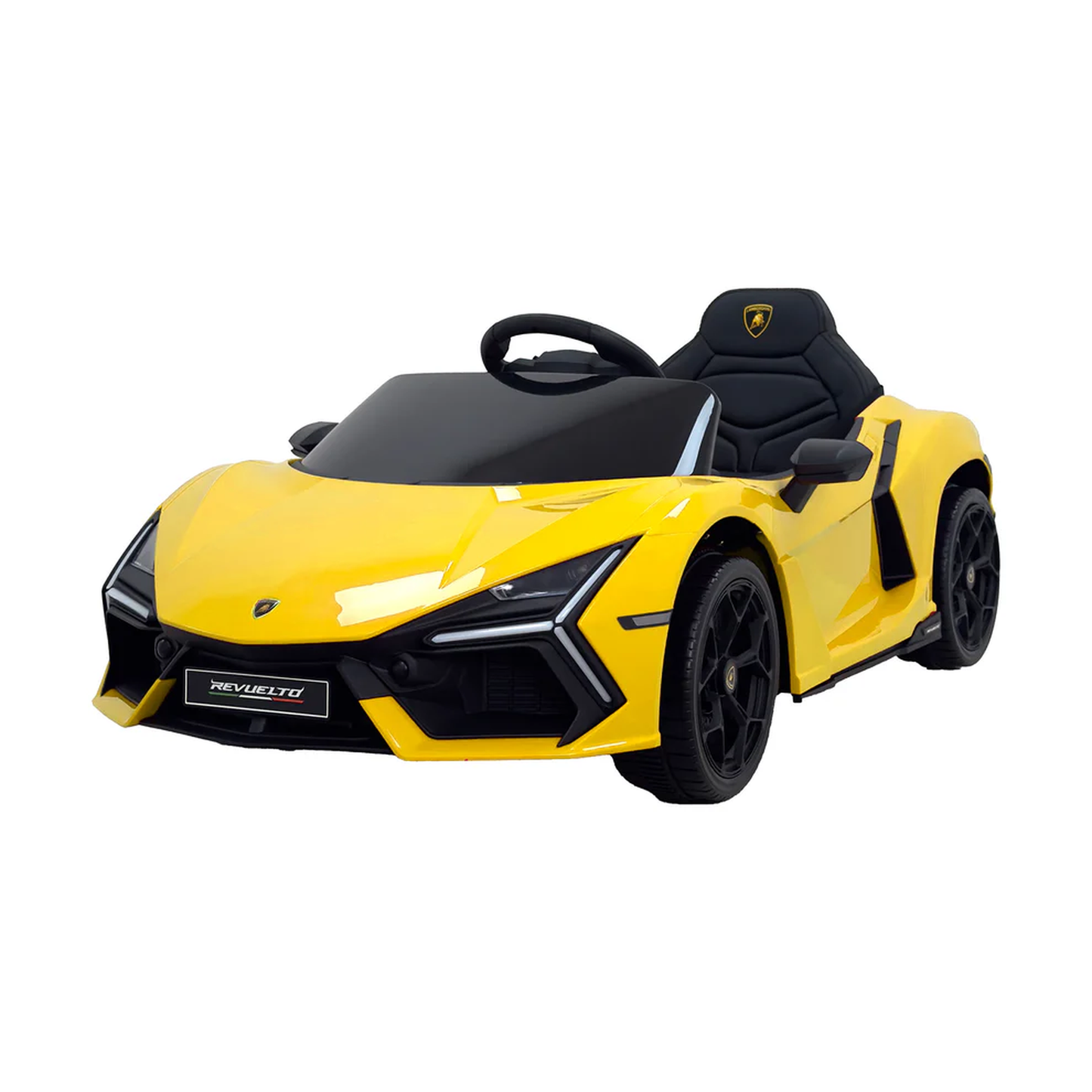 Lamborghini Revuelto per Bambini 12V – Sedili in Pelle, Telecomando e MP3/USB