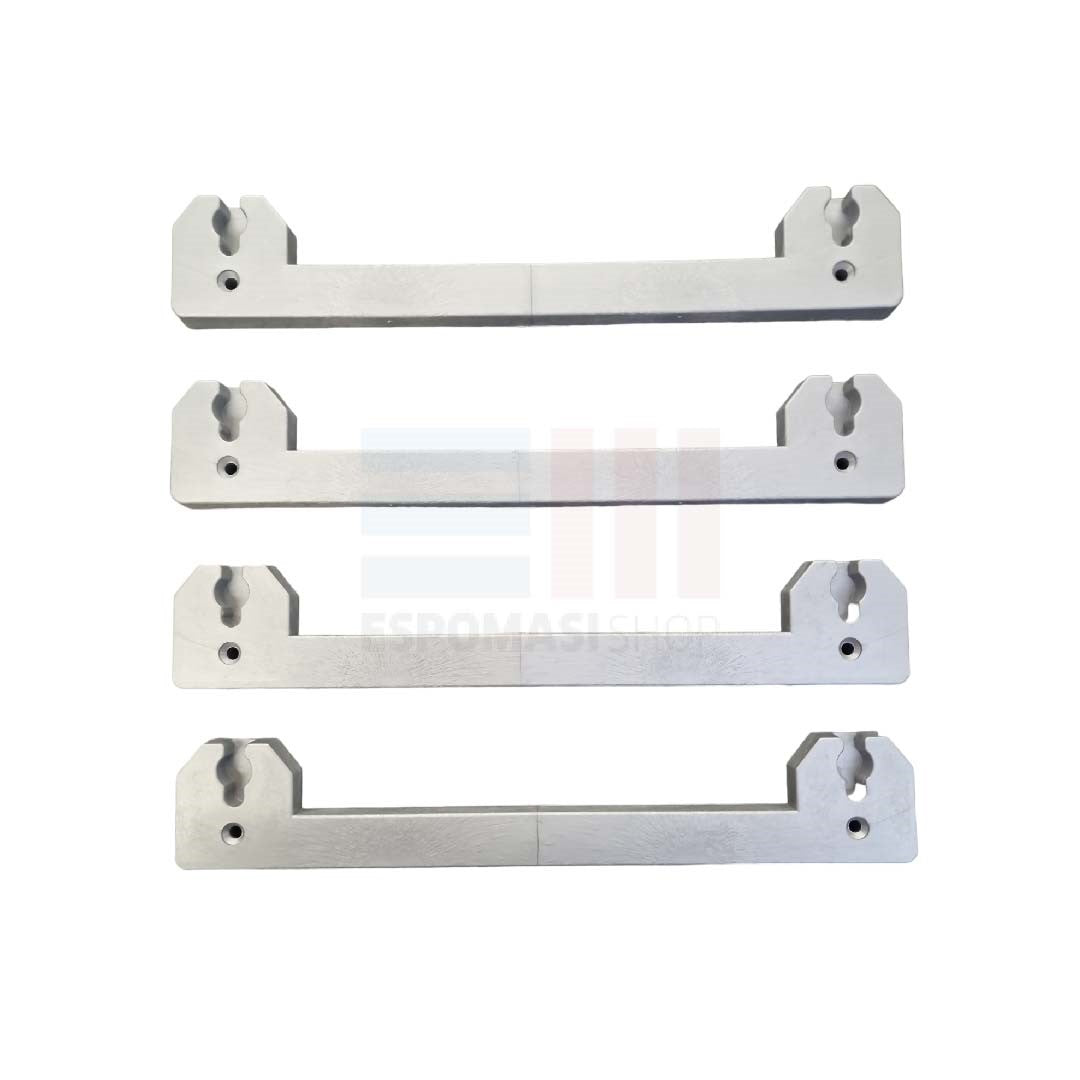 Kit Staffe Scolapiatti Acciaio Inox ad Incasso