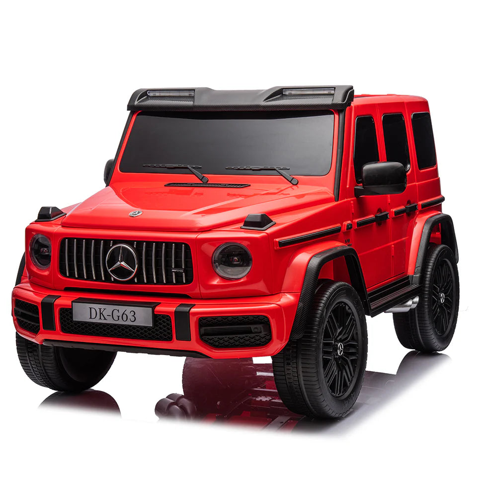 Mercedes G63 AMG 24V per Bambini - SUV Elettrico 2 Posti , Telecomando e Accessori Premium