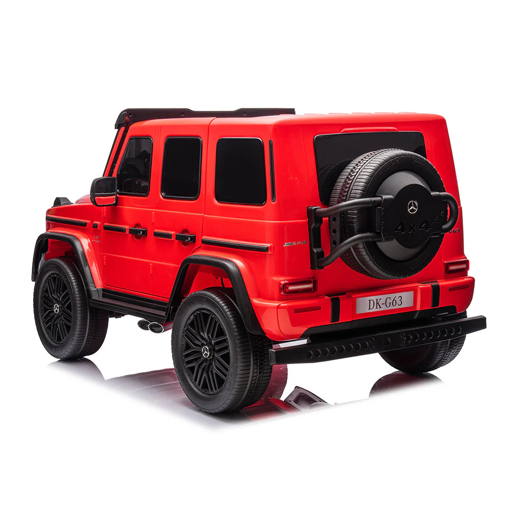 Mercedes G63 AMG 24V per Bambini - SUV Elettrico 2 Posti , Telecomando e Accessori Premium