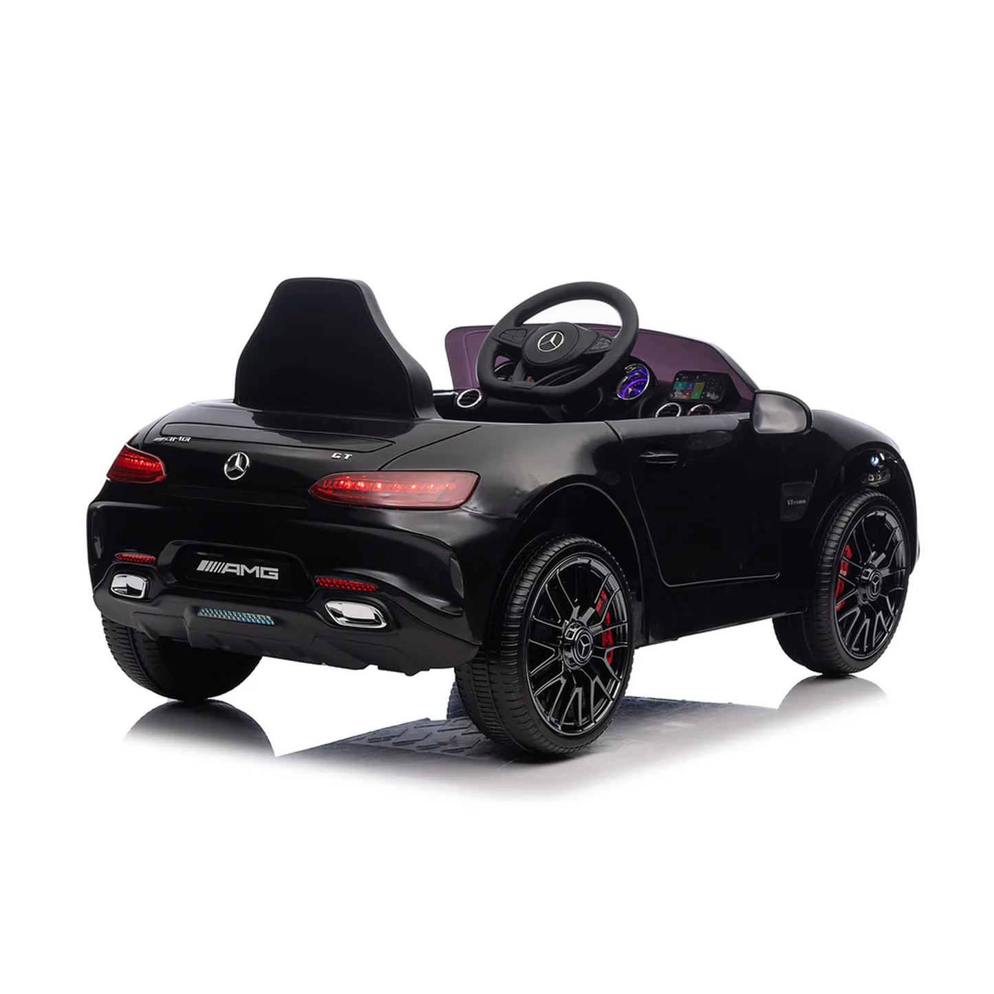 Mercedes GT per Bambini 12V – Sedile in Pelle, Telecomando, MP3/USB/AUX