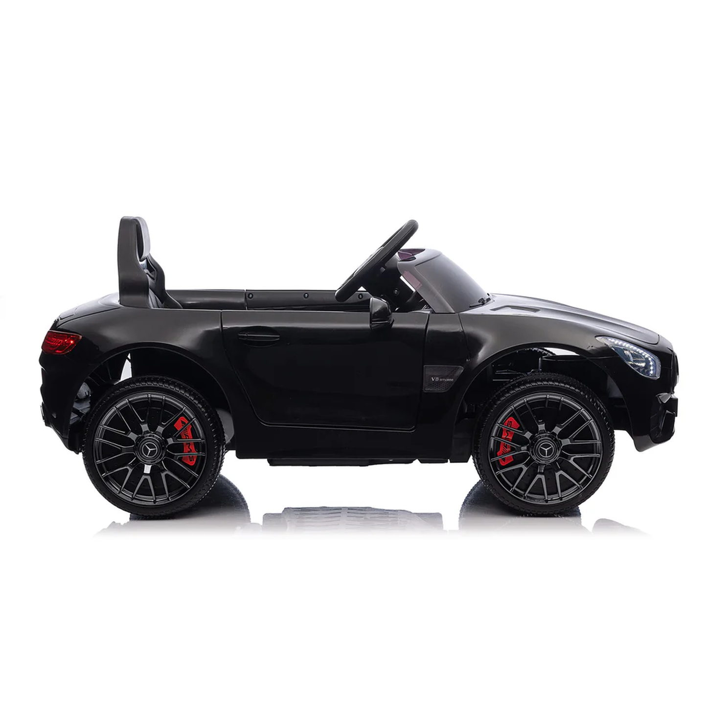 Mercedes GT per Bambini 12V – Sedile in Pelle, Telecomando, MP3/USB/AUX