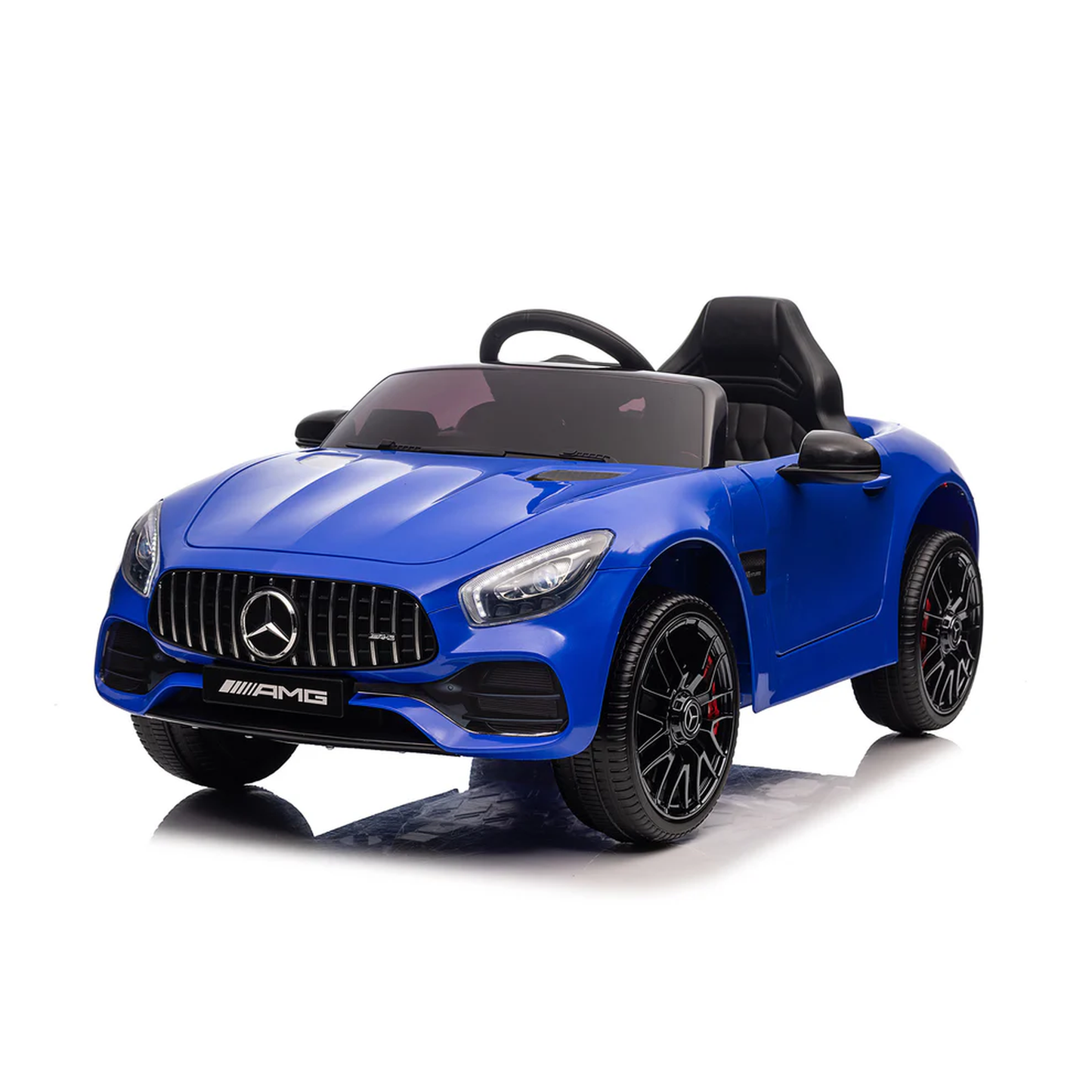 Mercedes GT per Bambini 12V – Sedile in Pelle, Telecomando, MP3/USB/AUX