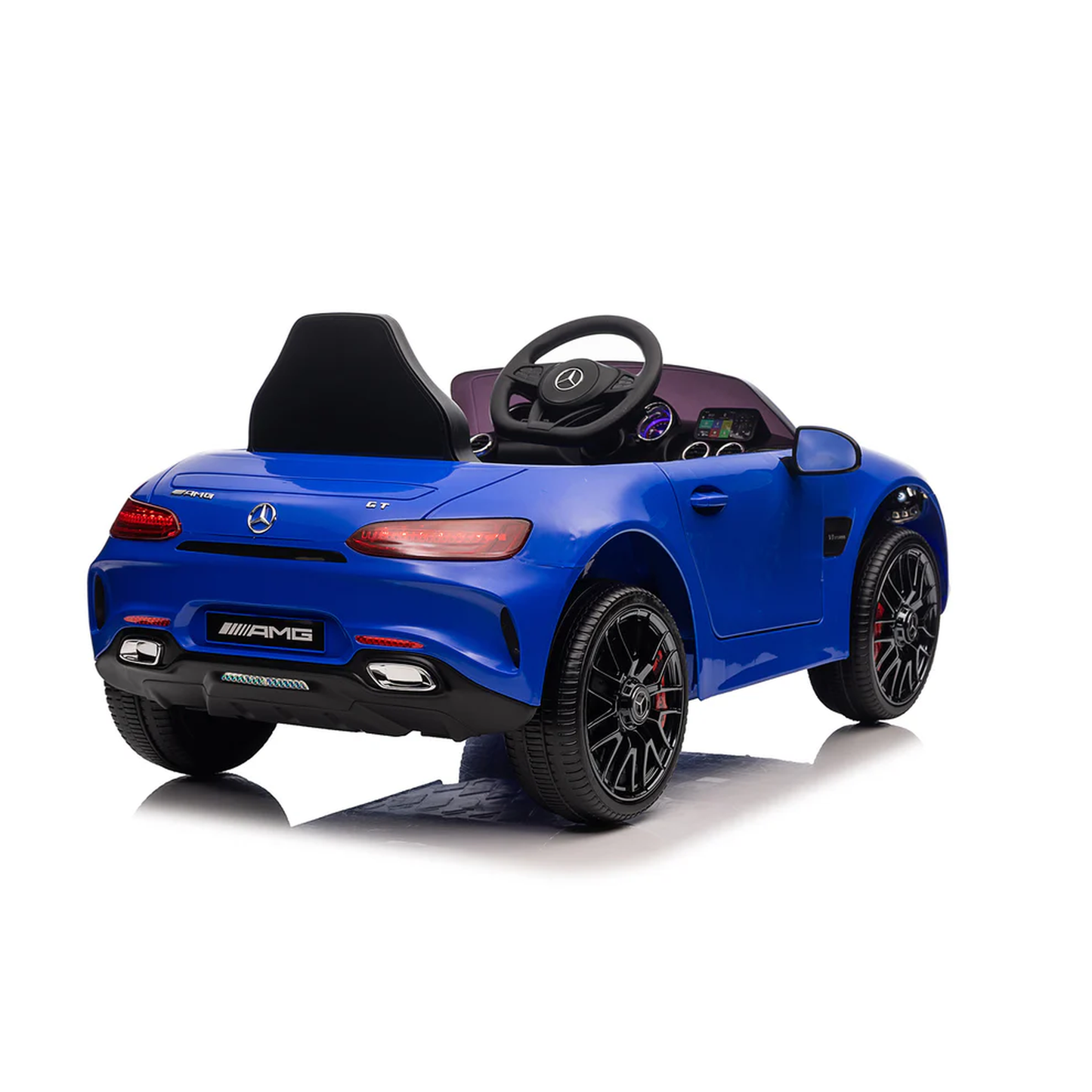 Mercedes GT per Bambini 12V – Sedile in Pelle, Telecomando, MP3/USB/AUX