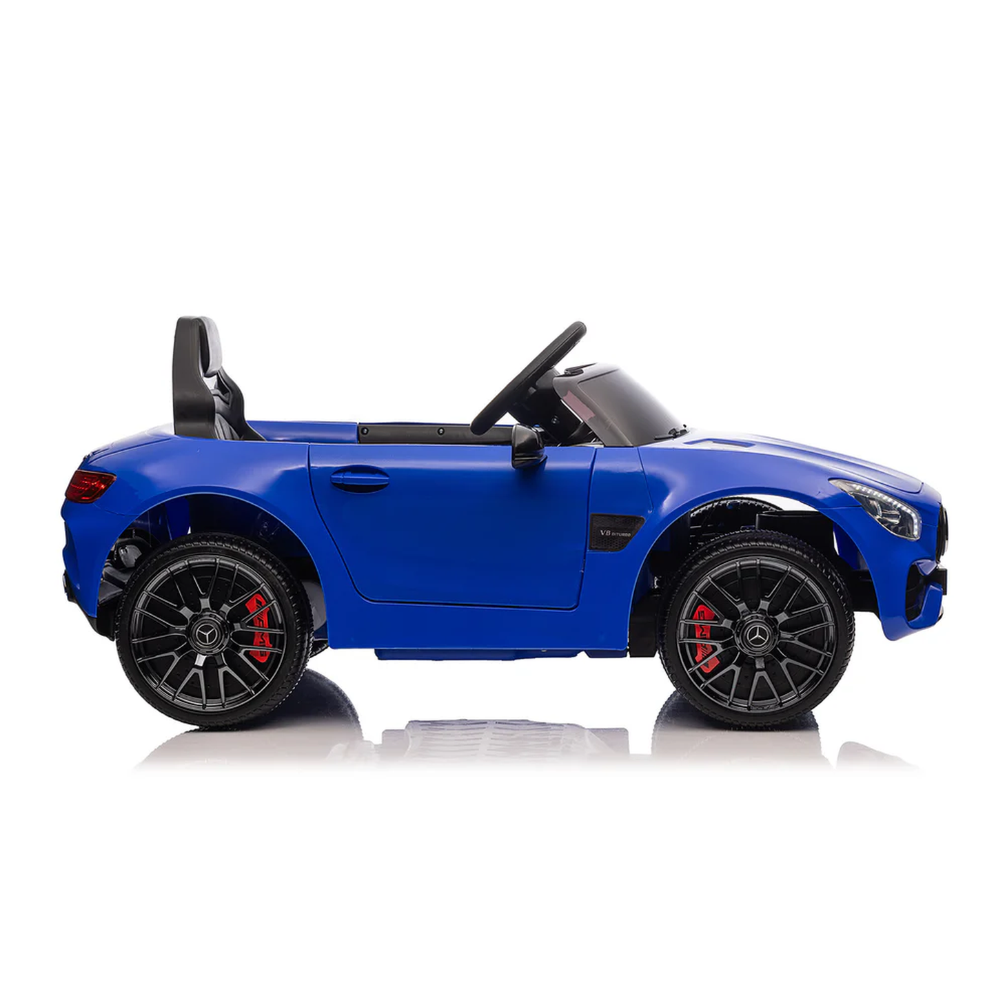 Mercedes GT per Bambini 12V – Sedile in Pelle, Telecomando, MP3/USB/AUX