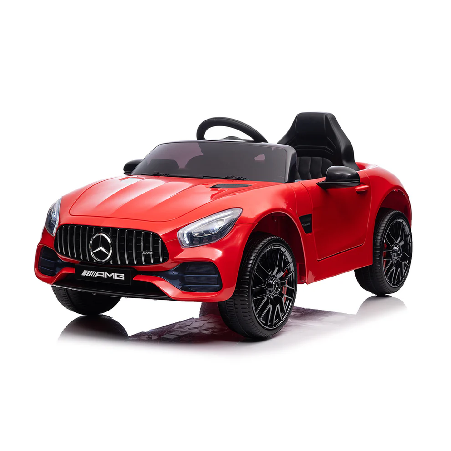Mercedes GT per Bambini 12V – Sedile in Pelle, Telecomando, MP3/USB/AUX