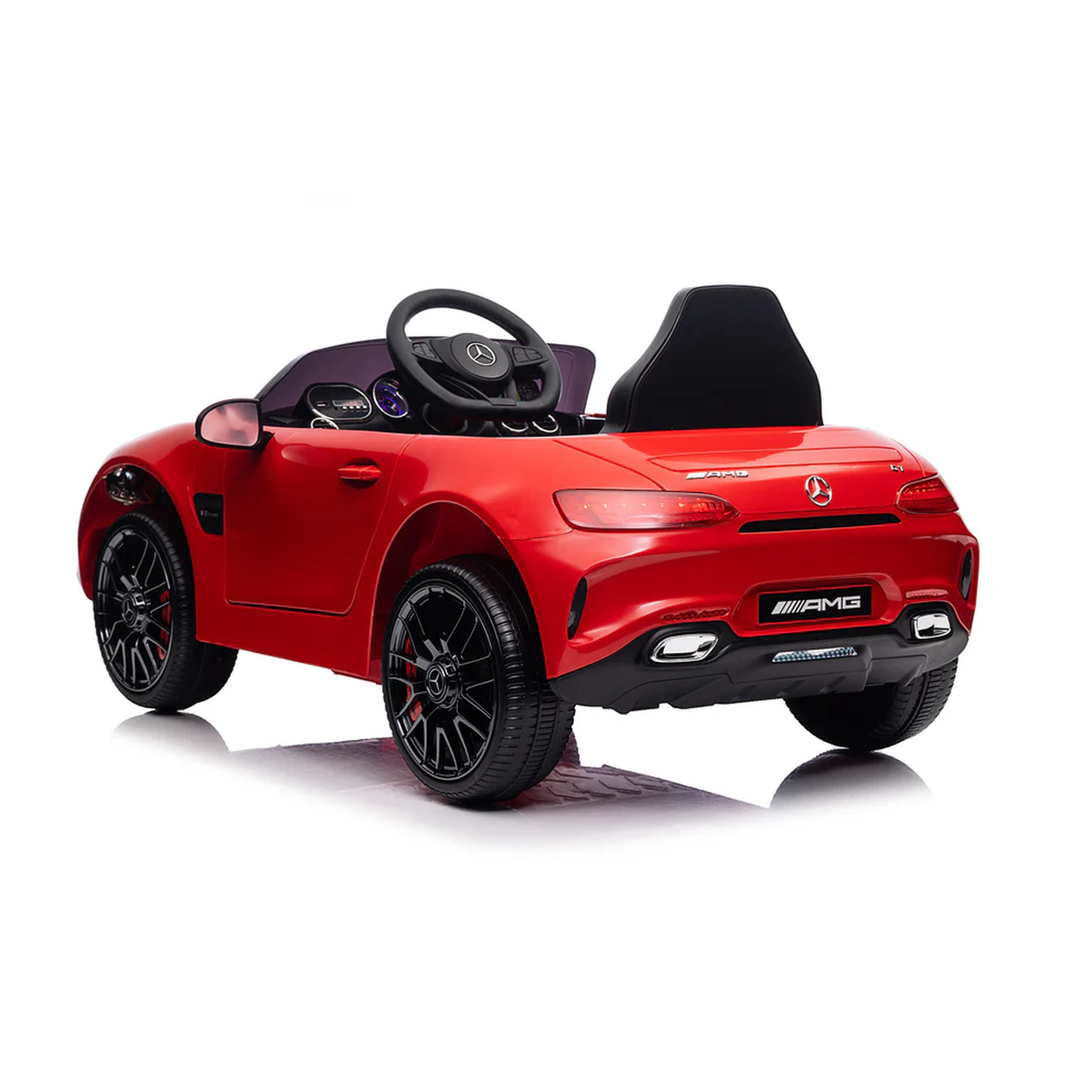 Mercedes GT per Bambini 12V – Sedile in Pelle, Telecomando, MP3/USB/AUX