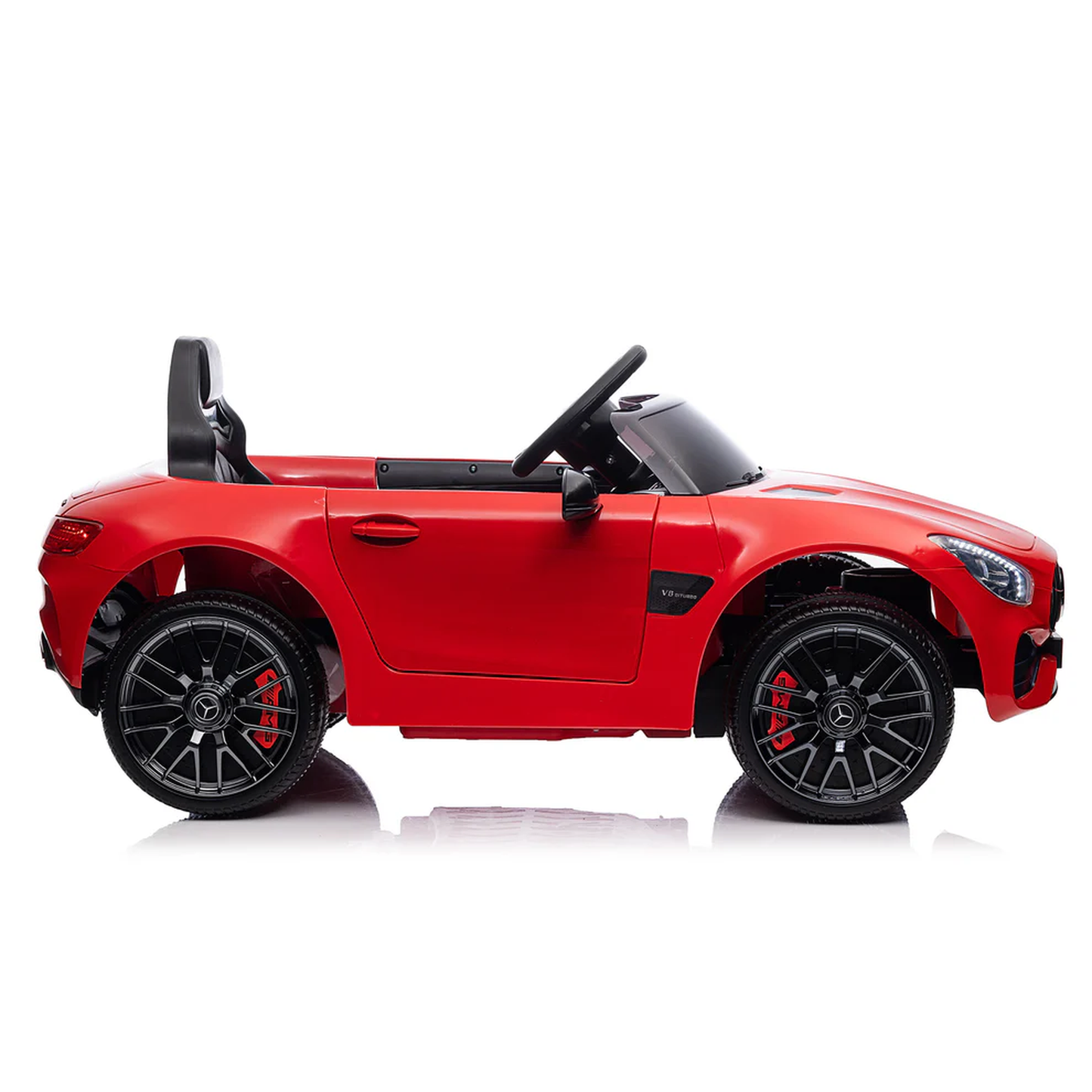 Mercedes GT per Bambini 12V – Sedile in Pelle, Telecomando, MP3/USB/AUX